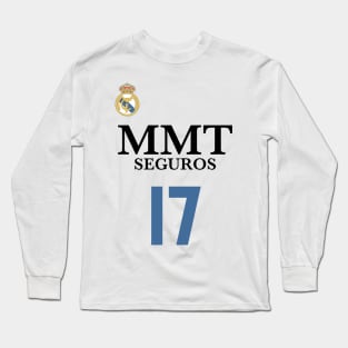 Young Luka Real Madrid Basketball Jersey (Front/Back) Long Sleeve T-Shirt